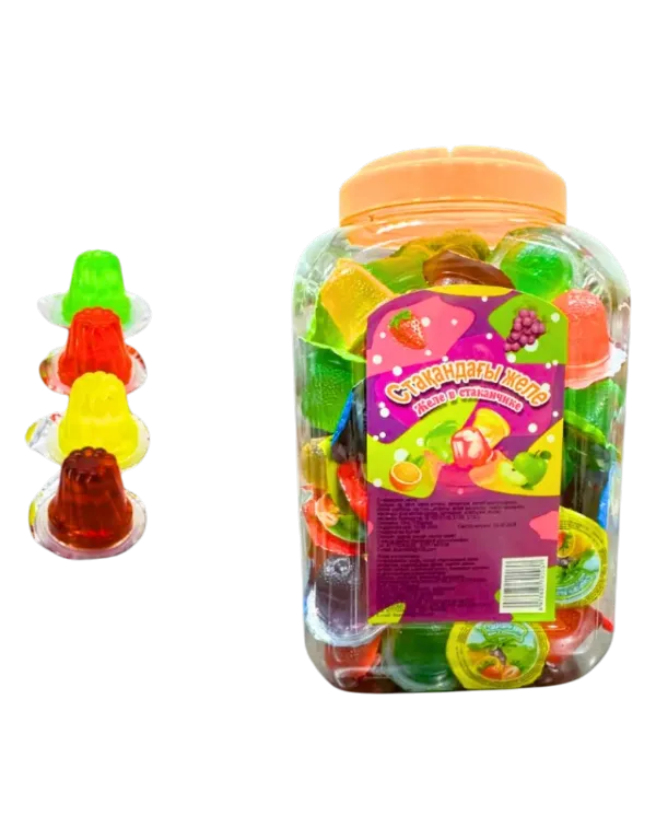 Желе в стакане - Желе